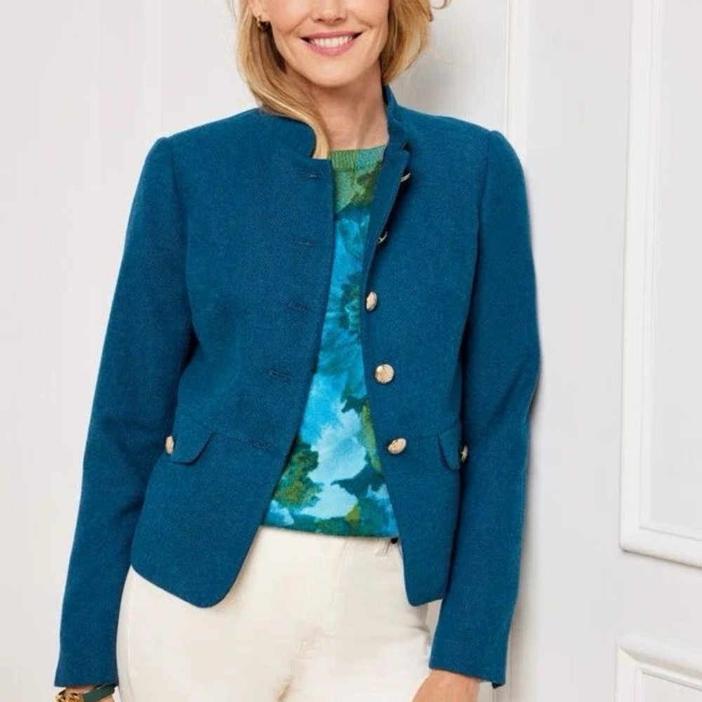 NWT Shetland Wool Officers Jacket